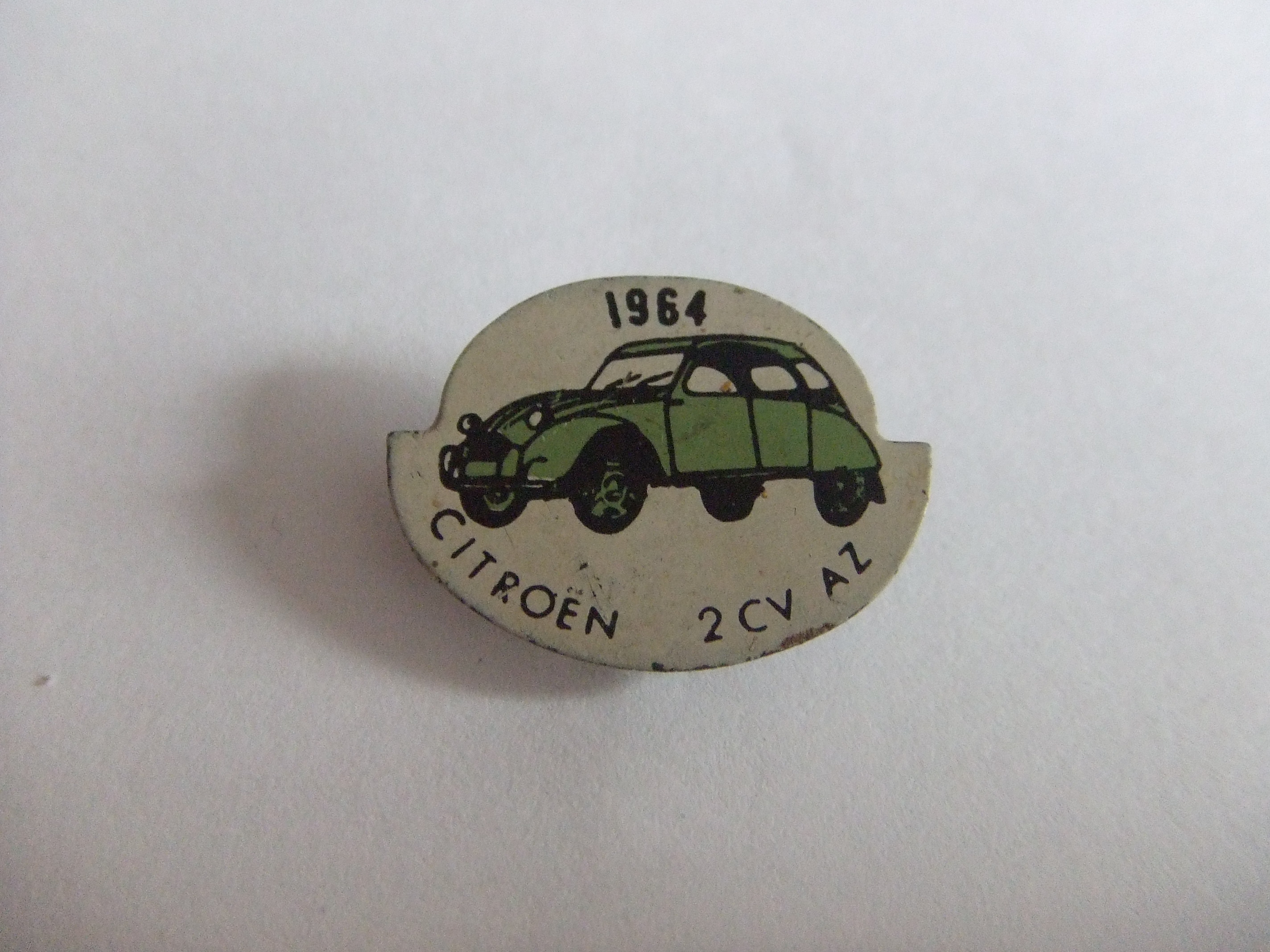 Citroen 2CV lelijke eend groen 1964